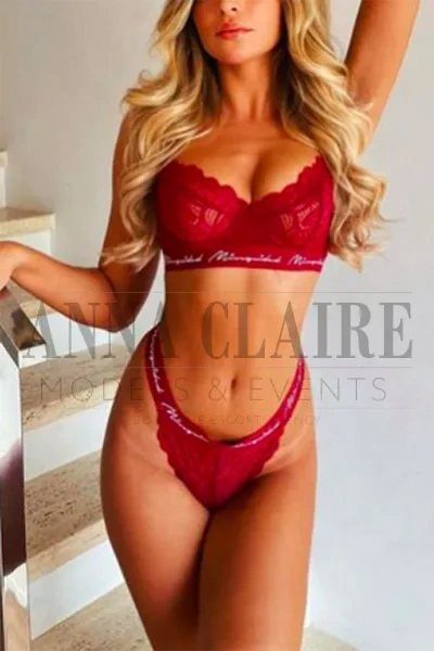 VIP escort Dublin Charlie, luxury blonde GFE lady