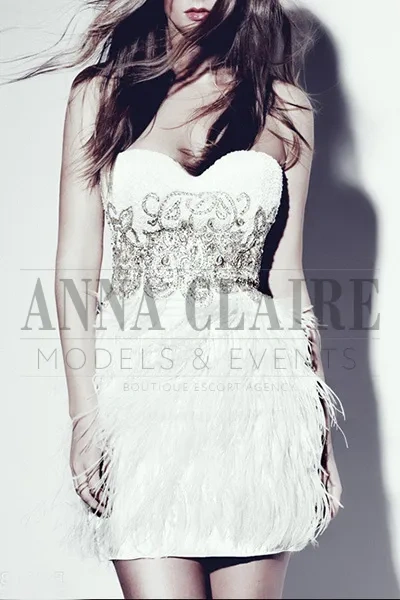Mykonos VIP escorts model Kristina, luxury natural image model and dinner date companion