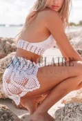 Milan elite escort Alberta, luxury Italian blonde companion