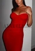Elite Ibiza escorts lady Aliyah, luxury brunette model companions