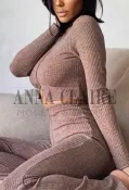 Elite Ibiza escorts lady Aliyah, luxury brunette model companions