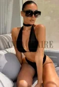 Elite Ibiza escorts lady Aliyah, luxury brunette model companions