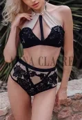 Elite Toronto escorts model Annalisa, luxury blonde GFE companion