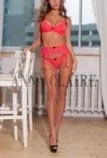 High-class Vienna escorts model Melanie, luxury GFE companion and travel escort