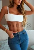 Elite Dubai escorts model Sandra, luxury busty GFE companion