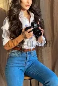 VIP brunette escort Victoria, NY elite model companion
